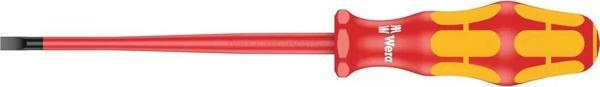 Wera 160 iS VDE Yalıtımlı Düz Tornavida, İnce Bıçaklı, 1 x 5.5 x 125 mm - Image 1