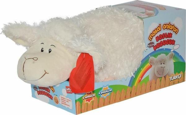 X1703634-18 Türkçe Masal Anlatan Yastık Kuzucuk -Birliktoys - Image 1