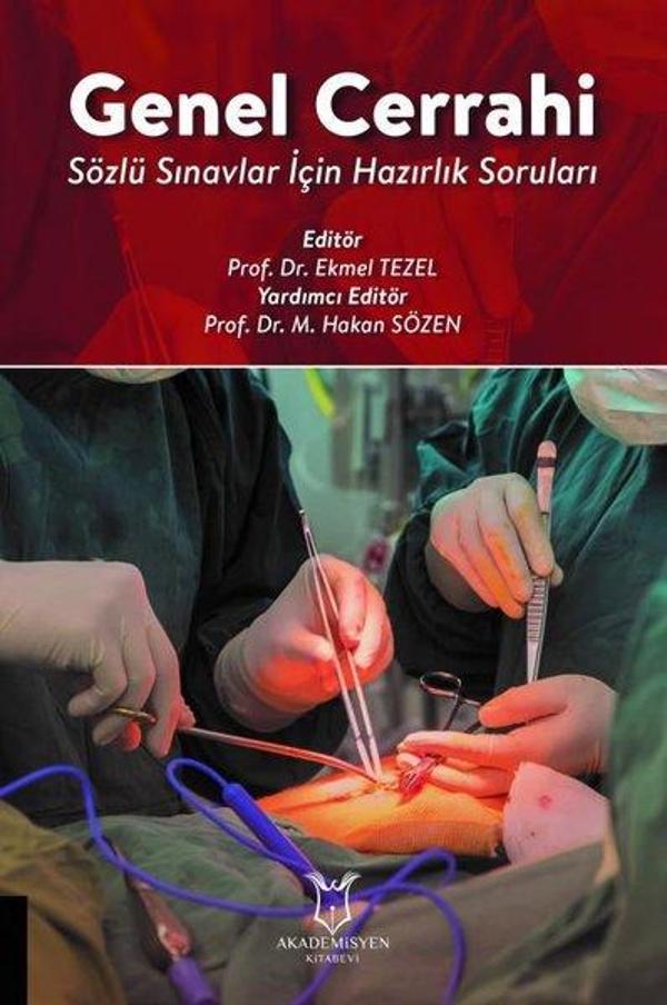 Genel Cerrahi - Sözlü Sınavlar İçin Hazırlık Soruları - Akademisyen Kitabevi - Image 1