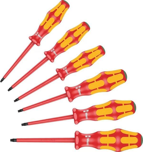 Wera 167 i/6 Kraftform Plus 100 Serisi Tornavida Seti - Image 1