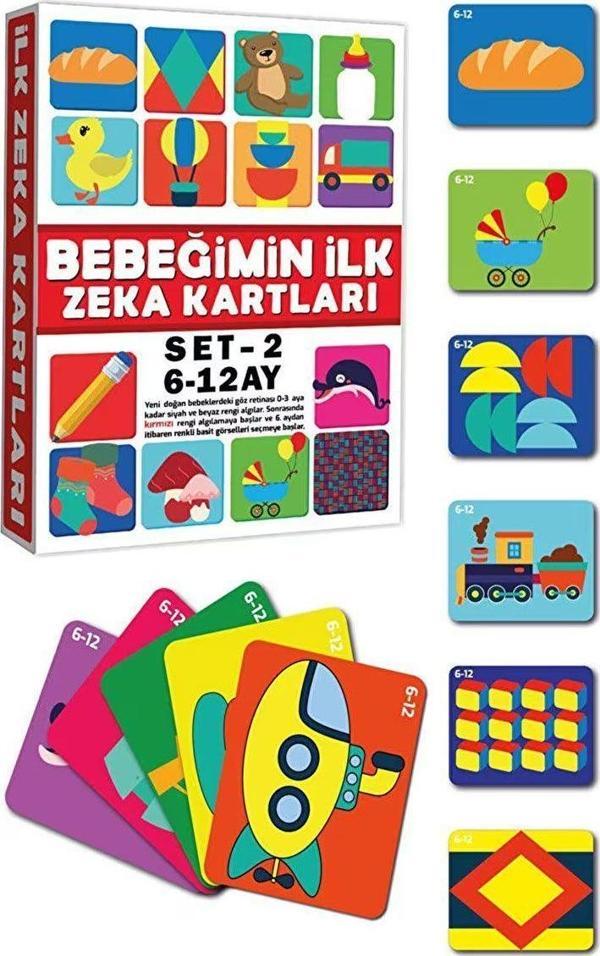 2205 EĞİTİCİ KARTLAR 6-12 AY ZEKA KARTLARI - Image 1