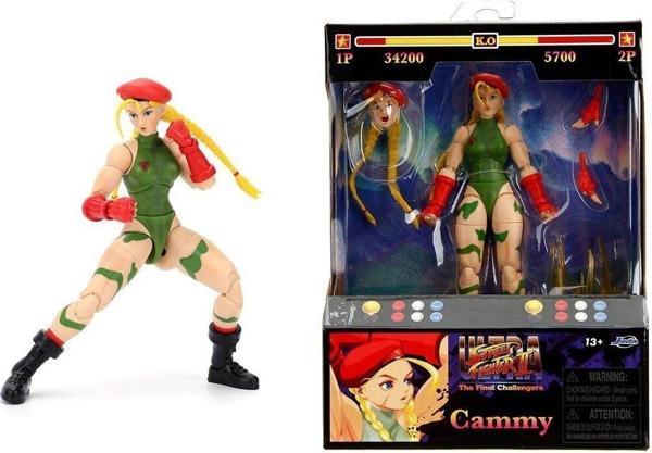 253252033 Jada Street Fighter II Cammy 6 Figure - Image 1