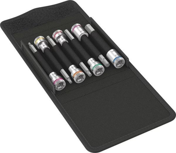 Wera 8740 B HF Emperyal 1 Altıgen Uçlu Zyklop Lokma Bits Seti, 3/8" Soketli, Tutma Fonksiyonlu - Image 1
