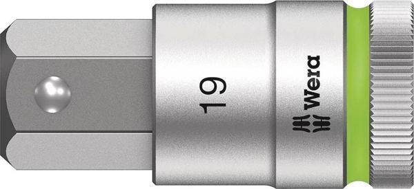 Wera 8740 C HF Altıgen Uçlu Zyklop Lokma Bits, 1/2" Soketli, Tutma Fonksiyonlu, 19 x 60 mm - Image 1