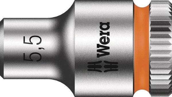 Wera 8790 HMA Zyklop Lokma, 1/4" Soketli, 5.5 x 23 mm - Image 1