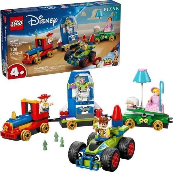 43264  Disney Toy Story Kutlama Treni ve RC Araba 206 parça +4 yaş - Image 1