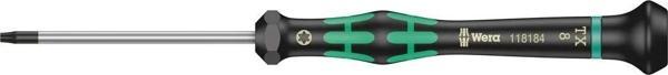 Wera 2067 Elektronikçi TORX® HF Tornavida Tutma Fonksiyonlu, TX 8 x 60 mm - Image 1