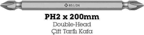 Wera 851/24 Ph/Yıldız 2x200mm Bits 05135728001 - Image 1