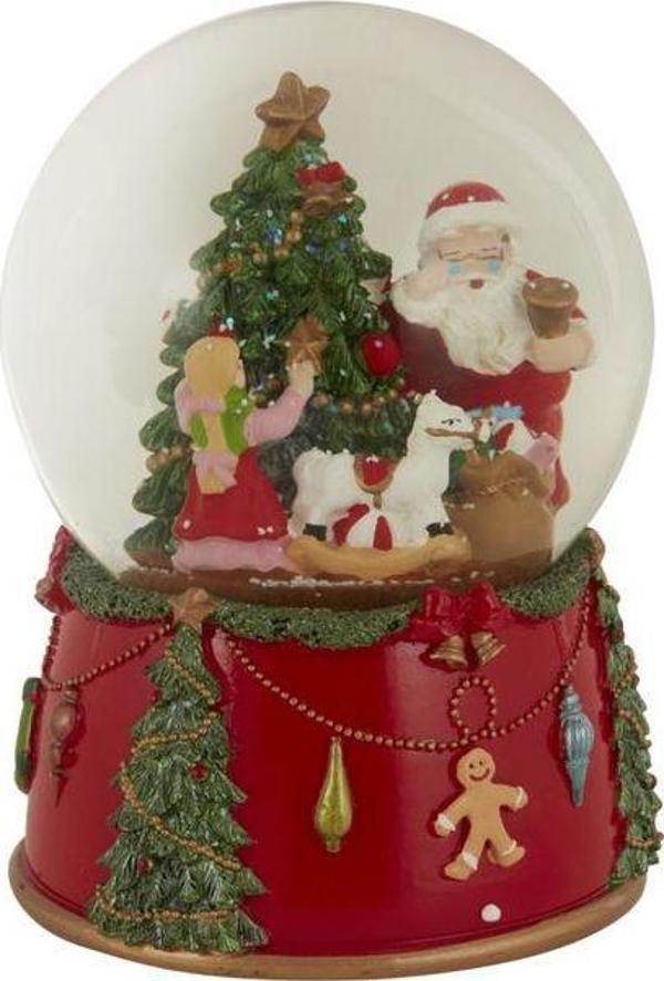 Karaca Home New Year Yılbaşı Müzikli Yılbaşı Kar Küresi - Image 1