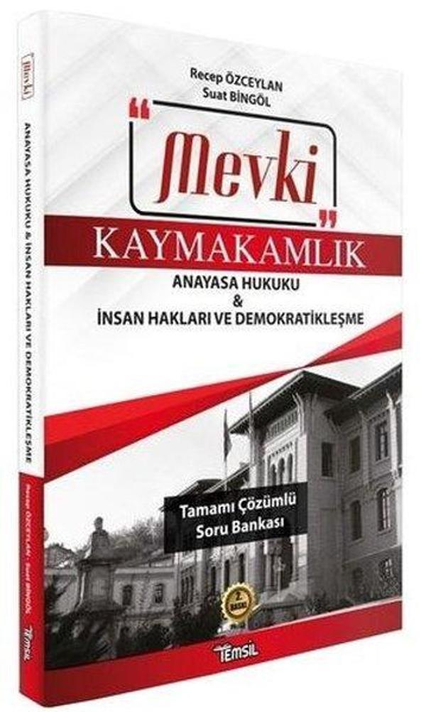Mevki Kaymakamlık Anayasa Hukuku İnsan Hakları ve Demokratikleşme - Tamamı Çözümlü Soru Bankası - Temsil Kitap - Image 1