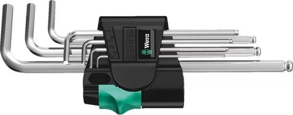 Wera 950/7 Hex-Plus 1 Allen Anahtar Set, metrik, Krom Kaplama - Image 1
