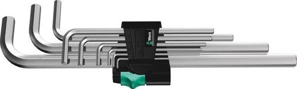 Wera 950/9 Hex-Plus 2 Allen Anahtar Set, metrik, Krom Kaplama - Image 1