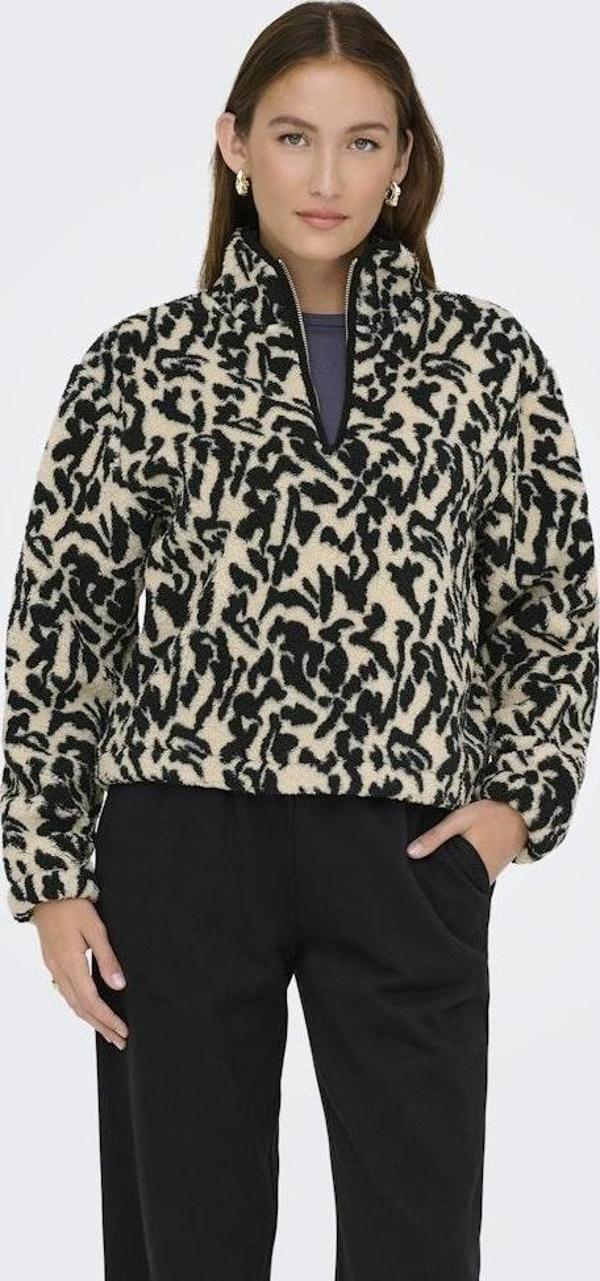 ONLNEW DALLAS L/S HIGHNECK ZIP SWT NOOS  - Image 1