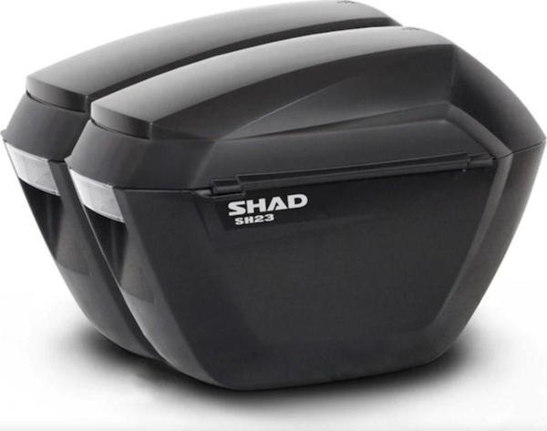 Shad Motosiklet Çanta - Topcase - Sh23 Yan Çanta Seti Siyah 23Lt - Image 1