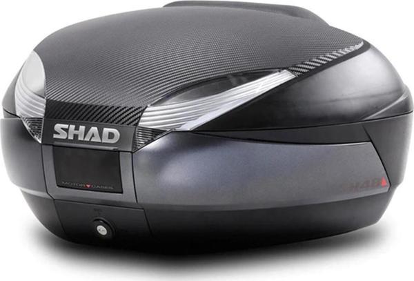 Shad Motosiklet Çanta - Topcase - Sh48 Si̇yah/Carbon Motosi̇klet Canta Ve Sirtlik (48 Litre) - Image 1