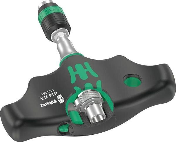 Wera 416 RA Rapidaptor Bits Tutuculu Cırcırlı T Saplı Tornavida, 1/4" x 45 mm - Image 1