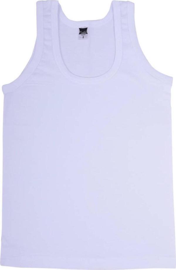 Tutku 124 Erkek Çocuk Penye Atlet (6 lı) - Image 1