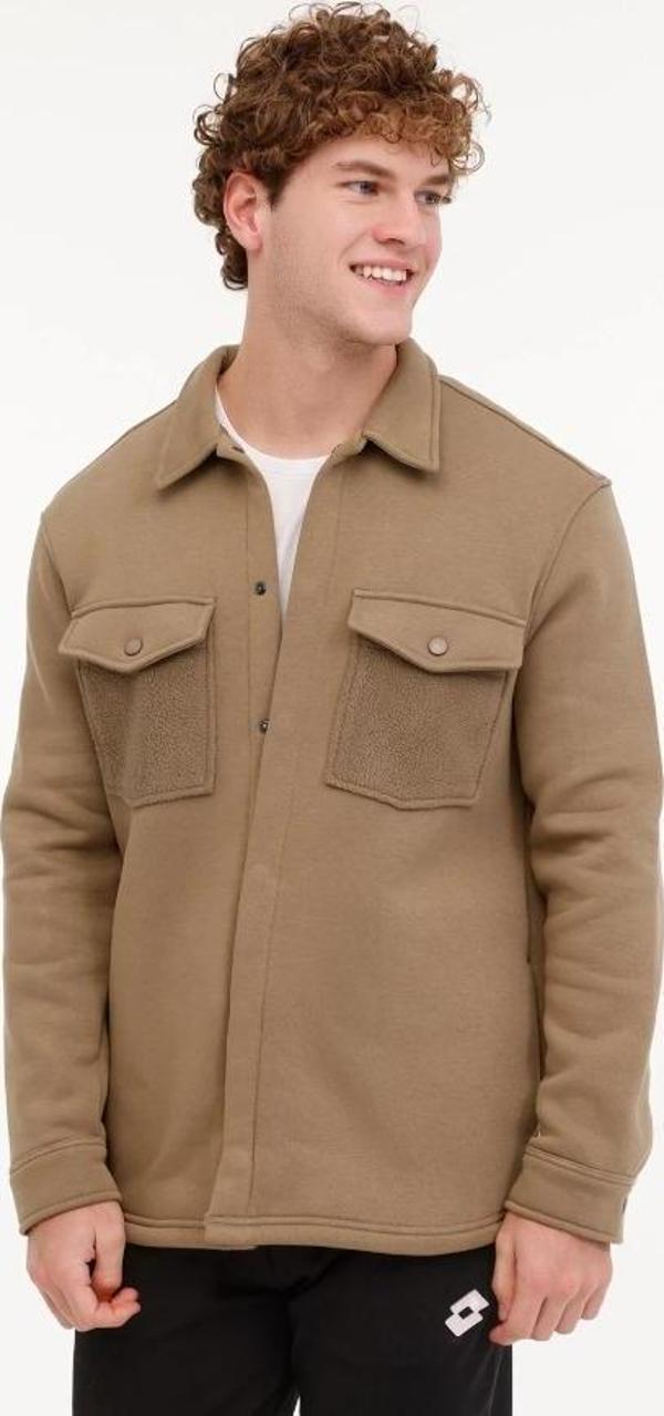 Lotto M-Lenzıng Jacket Hoodie Erkek Kapüşonlu Polarlı Sweatshirt - Image 1