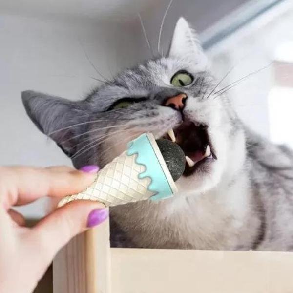 Dondurma Şeklinde Kedi Nanesi Kedi Otu - Image 1