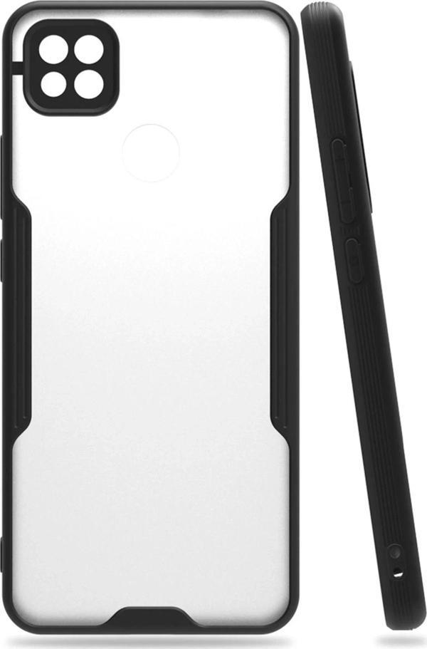 Xiaomi Redmi 9C Kılıf Platin Silikon - Siyah - Image 1