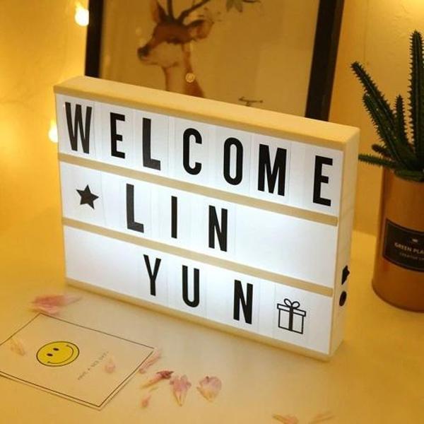 A5 Led Işıklı Yazı Panosu Lightbox - Image 1