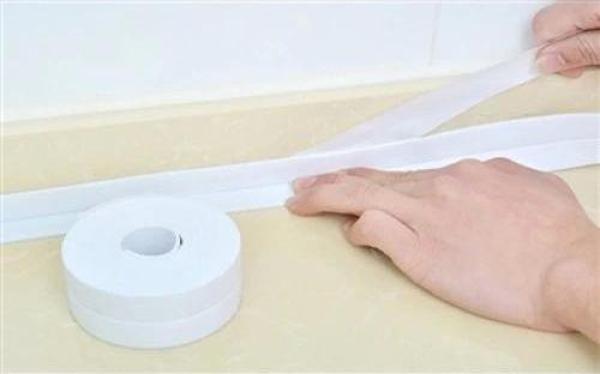 Beyaz Su Sızdırmaz Lavabo Kenar Bandı (kutusuz)(3.2m) - Image 1