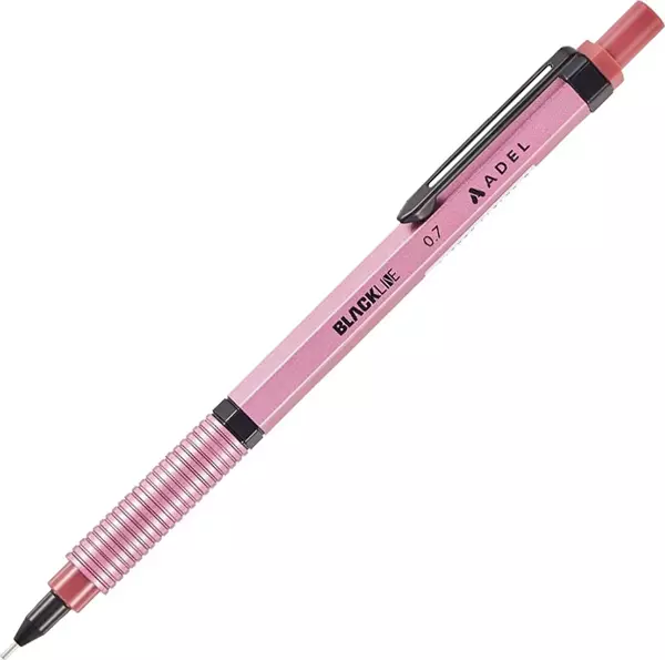 Adel Blackline Koyu Renkler Versatil Kalem -Pembe 0.7 mm - Image 1