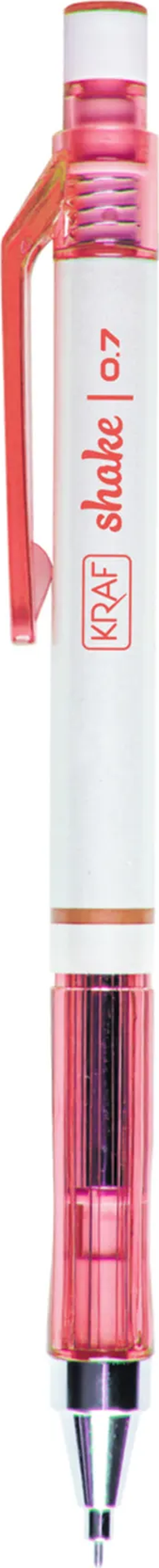 Kraf Shaker Versatil Mekanik Pembe Kurşun Kalem 0,7mm - Image 1