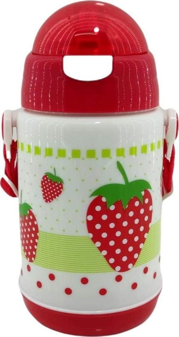 Masis Kırmızı Termos Özellikli 320 Ml. İçi Çelik Matara - Image 1