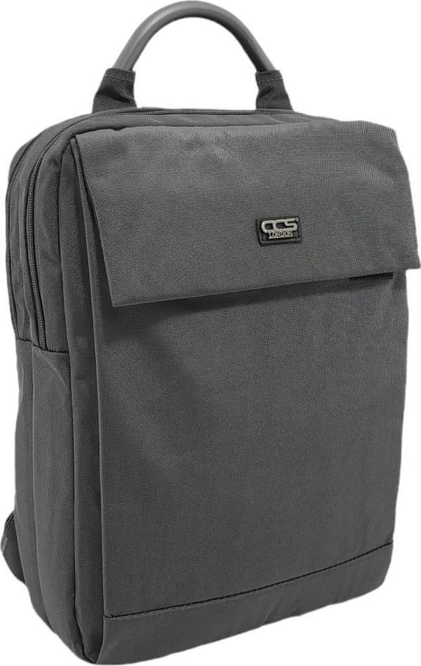 Ççs 51429 Gri 1500 Denye Kumaş Laptop ve Sırt Çantası - Image 1