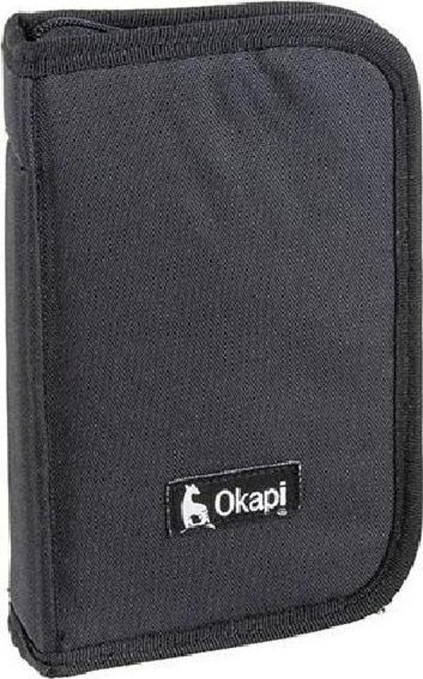 Okapi Kalem Çantası Tek Katlı Siyah OKP-123 - Image 1