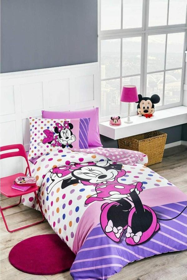 Özdilek Minnie Mouse Trend Pembe Lisanslı Tek Kişilik Nevresim Takımı - Image 1