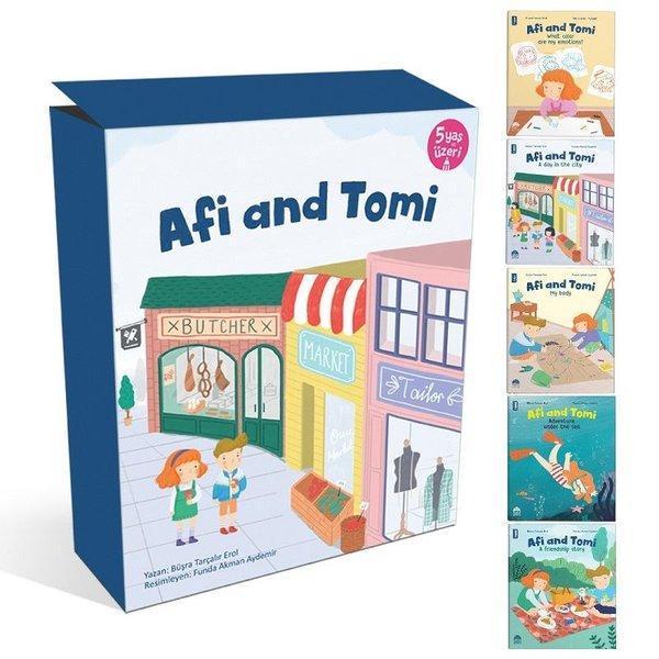 Afi and Tomi Seti - 5 Kitap Takım - Martı Yayınları Yayınevi - Image 1