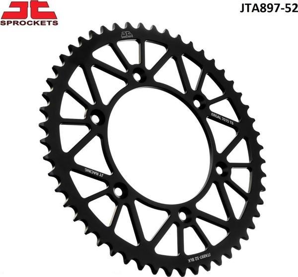 ARKA DİŞLİ SİYAH ALÜMİNYUM BLK KTM SX-F 450cc DİŞLİ SAYISI : +2 2013-2021 - Image 1