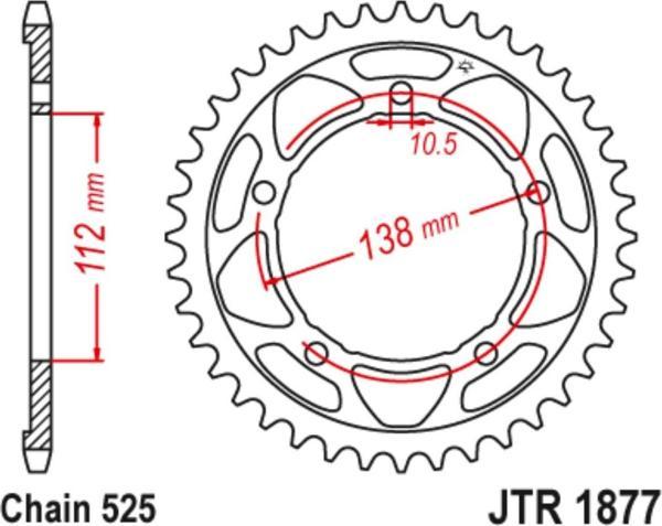 ARKA DİŞLİ YAMAHA NIKEN GT 900cc DİŞLİ SAYISI : -2 2018-2020 - Image 1