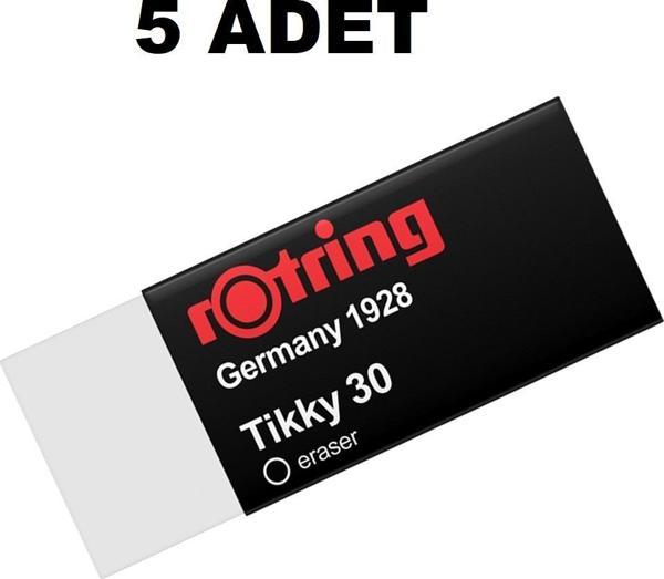Rotring Beyaz Tikky30 Öğrenci Silgisi 5 Adet - Image 1