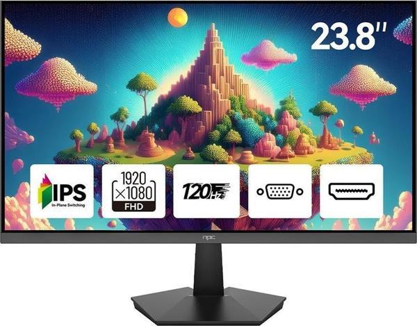 NPC 23.8" MF2408-A 120Hz 5ms IPS Fhd Gaming Monitör  - Image 1