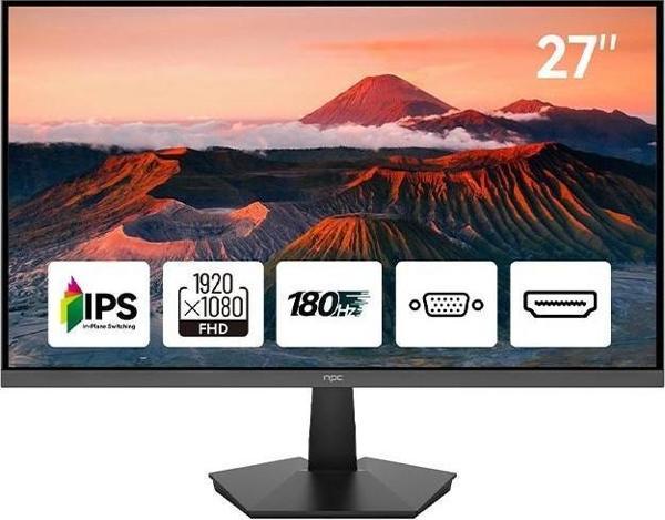 NPC 27" MD2708-A 180Hz 1ms IPS Fhd Gaming Monitör - Image 1