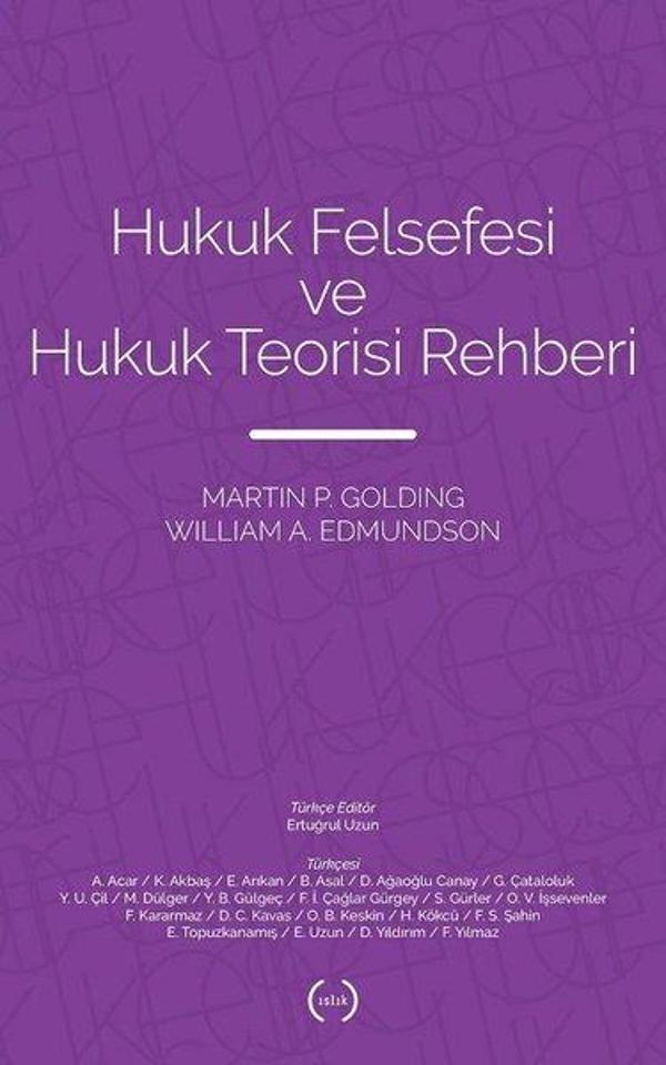 Hukuk Felsefesi ve Hukuk Teorisi Rehberi - Islık Yayınları - Image 1