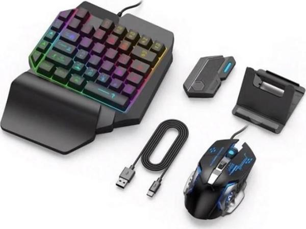 Zhltools PUBG denetleyicisi için Gamepad mobil oyun klavye Mouse dönüştürücü Bluetooth Android oyun adaptörü - Image 1