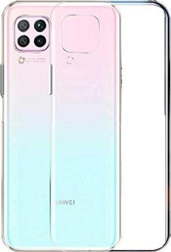 Huawei P40 Lite Uyumlu Kamera Korumalı Darbe Önleyici Ultra Slim TPU Şeffaf Silikon Kılıf - Image 1