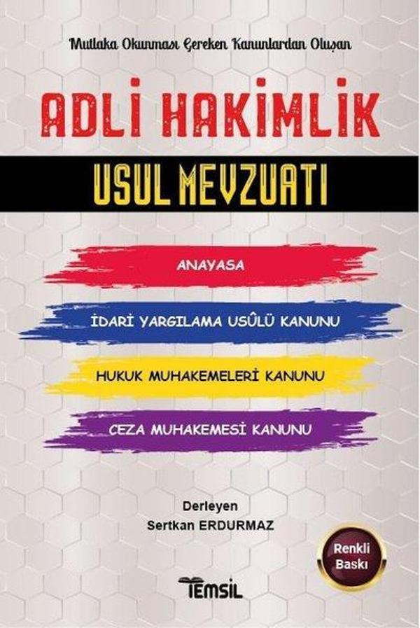 Adli Hakimlik Usul Mevzuatı - Temsil Kitap - Image 1