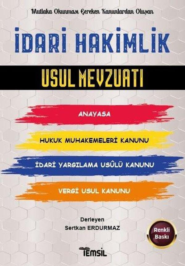 İdari Hakimlik Usul Mevzuatı - Temsil Kitap - Image 1