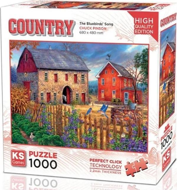 Nessiworld Bluebirds's Song Puzzle 1000 Parça 20676 - Image 1