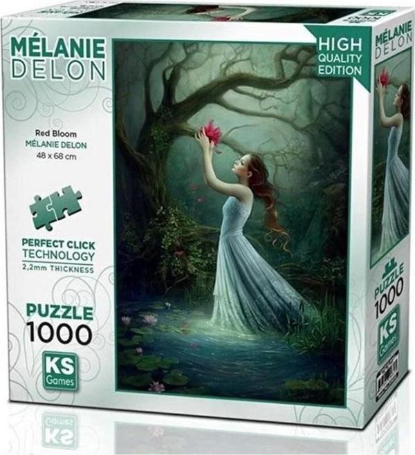 Nessiworld Red Bloom Puzzle 1000 Parça 20682 - Image 1