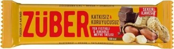 Nessiworld Züber Meyve Barı 40 Gr Yer Fıstıklı ve Kakaolu - Image 1