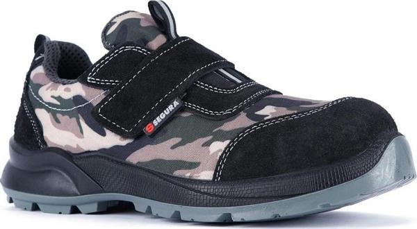 Mekap Segura Army SGR-511 S1 SRC Çelik Burunlu İş Güvenlik Ayakkabısı No:42 - Image 1