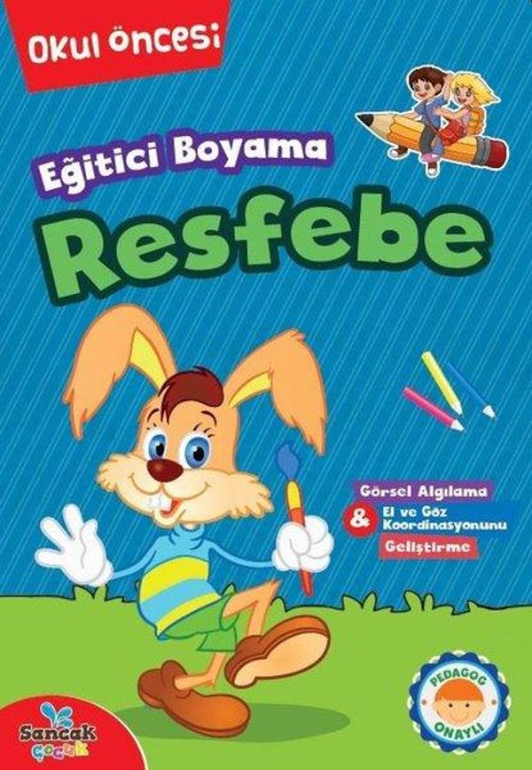 Eğitici Boyama - Resfebe Okul Öncesi - Sancak Çocuk - Image 1