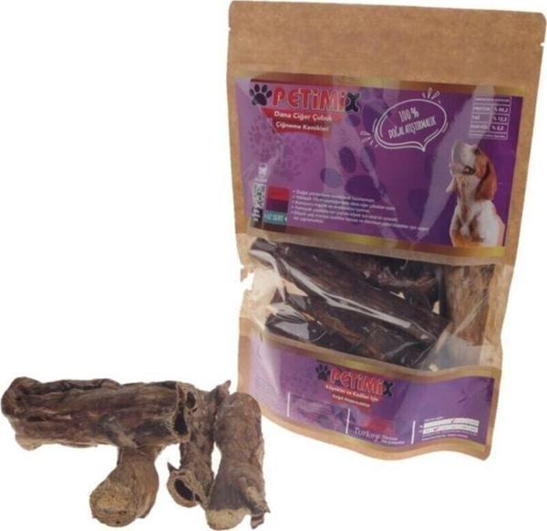 Petimix Dana Ciğer Çubukları 200G Çiğneme Kemikleri Köpek Ödülü - Image 1