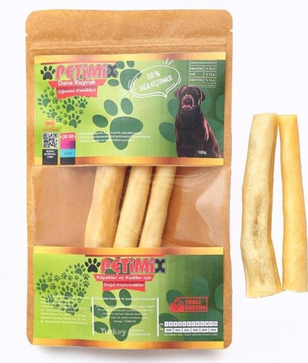 Petimix Dana Kuyruk 100G Çiğneme Kemikleri - Image 1